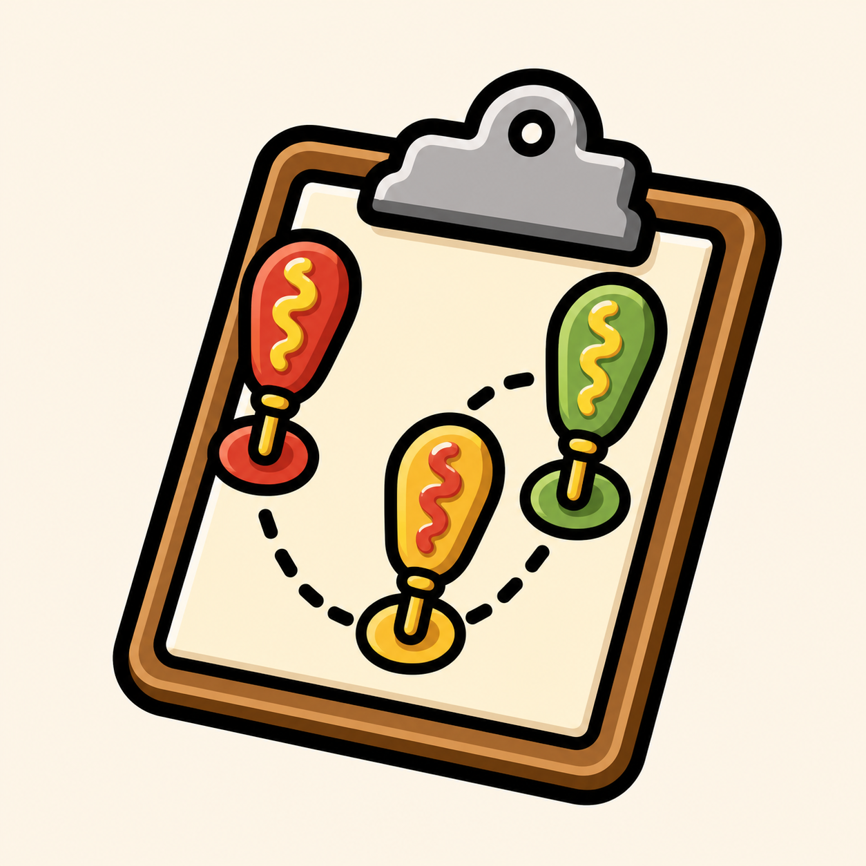 Snack tycoon strategy board